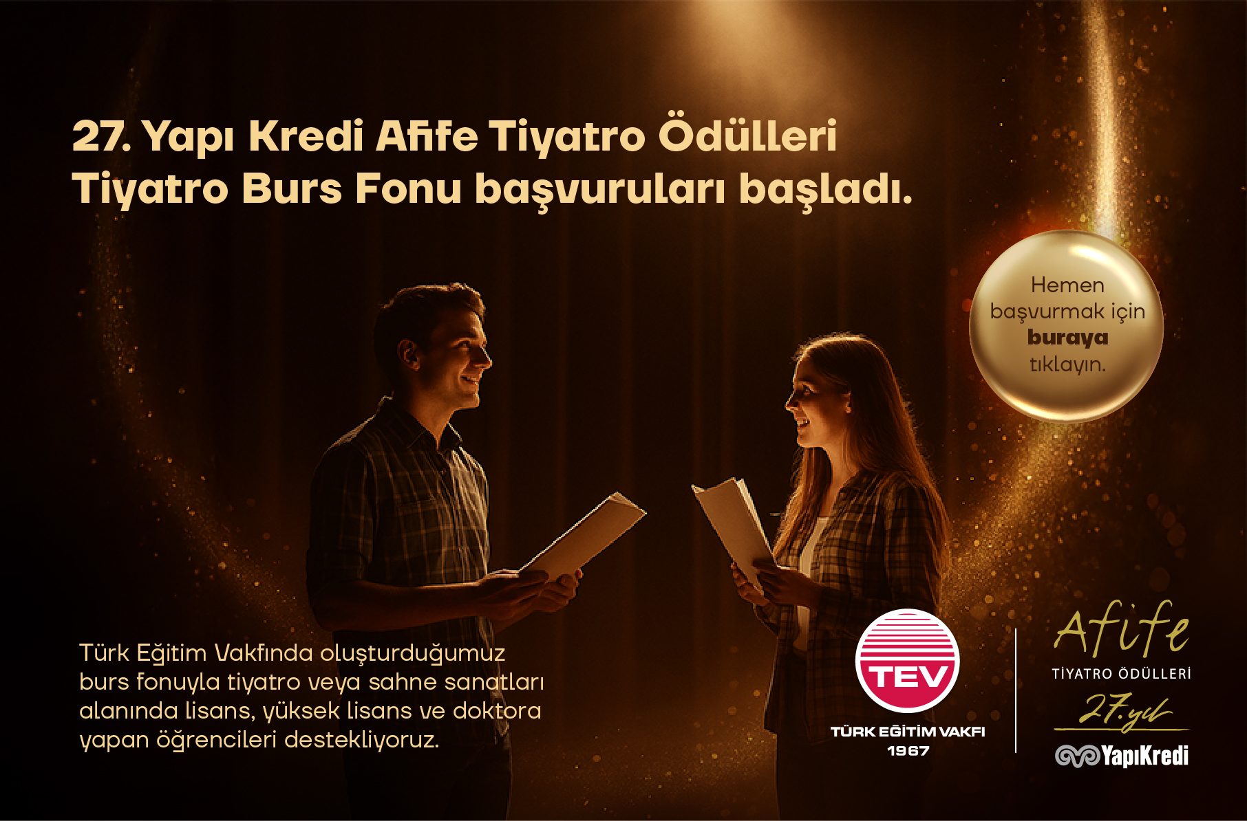 Tiyatro Burs Fonu Başvuruları